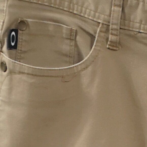 Oakley Slim Fit Men's Size 30/32 Tan Zipper & Button Closure Casual Pants - Picture 15 of 15